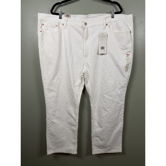 Levi's Other - Levi's 541 Athletic Taper Jeans Mens 46x28 Big & Tall White Stretch NWT